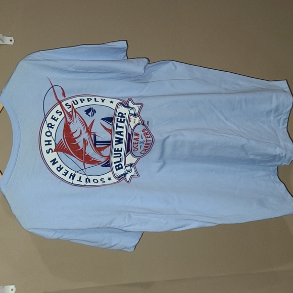 Ocean + Coast  Short Sleeve T-Shirt, Size Large - Picture 3 of 7